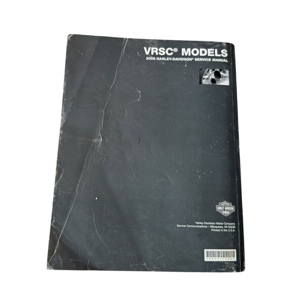 2006 Harley Davidson VRSC Model Service Manual 99501-06 & Owners Manual - Picture 6 of 10